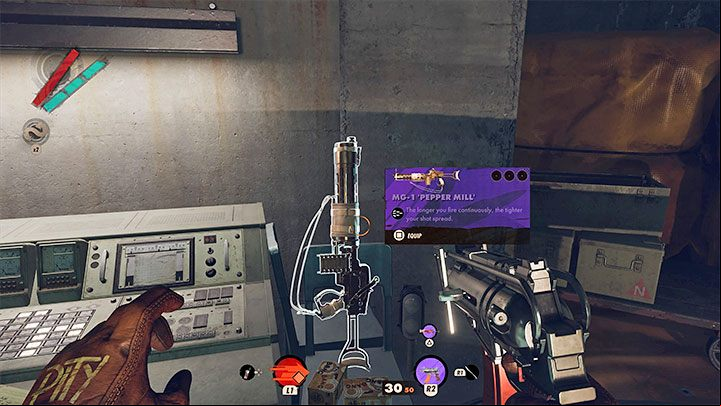 Whenever you visit a new location in the game world, you should look for interactive objects - Deathloop: Exploring the world - Basics - Deathloop Guide