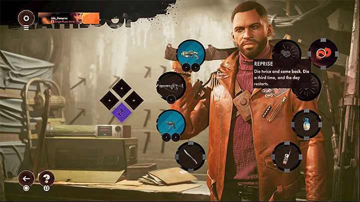Reprise is the name of one of the powers which you can use when playing as Colt - the main playable character - Deathloop: Death & Respawn - Basics - Deathloop Guide