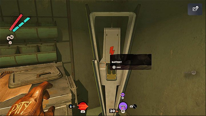 If the pictogram description mentions something about needing power, you'll need to look for the closed room on picture 1 that neighbors the elevator shaft - Deathloop: Afternoon Delight - walkthrough - Visionary Leads - Deathloop Guide