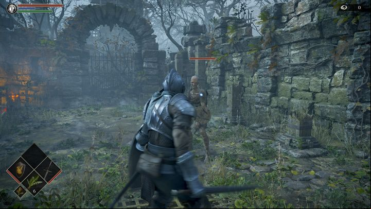 After creating a character, you will appear in a new location - Demons Souls Remake: Tutorial - walkthrough description - Walkthrough - Demons Souls Remake Guide