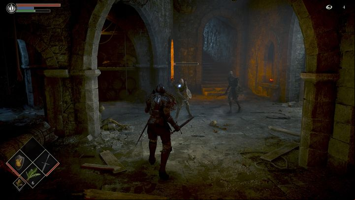 Moving forward, you will enter the building - Demons Souls Remake: Tutorial - walkthrough description - Walkthrough - Demons Souls Remake Guide