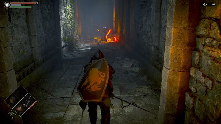 Moving on, you will encounter another such opponent - Demons Souls Remake: Tutorial - walkthrough description - Walkthrough - Demons Souls Remake Guide