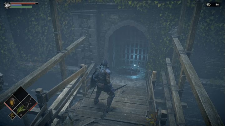 Beat him, but before you go left, go right - Demons Souls Remake: Tutorial - walkthrough description - Walkthrough - Demons Souls Remake Guide