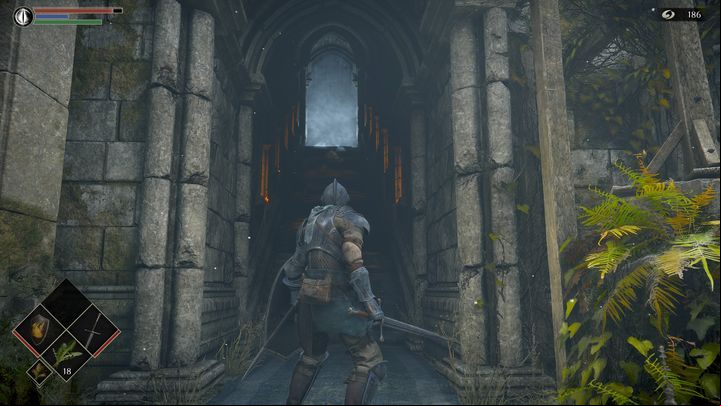There's another fog up there - Demons Souls Remake: Tutorial - walkthrough description - Walkthrough - Demons Souls Remake Guide