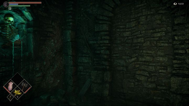 At the top there is an illusory wall, which will vanish when you hit it; it's shown in the screenshot - Demons Souls Remake: The Ritual Path (4-2) - walkthrough - Temple of Storms (Region 4) - Demons Souls Remake Guide