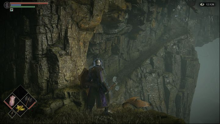 Go upstairs and collect all the items - these will be mainly souls and the White Bow with arrows - Demons Souls Remake: The Ritual Path (4-2) - walkthrough - Temple of Storms (Region 4) - Demons Souls Remake Guide