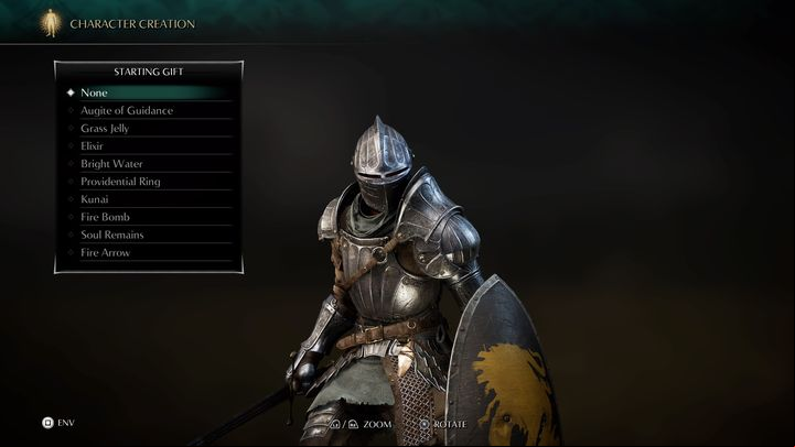 Then you can choose one of the initial gifts, such as items that restore health, souls, rings etc - Demons Souls Remake: Character creation - Demons Souls Remake: The Basics - Demons Souls Remake game guide