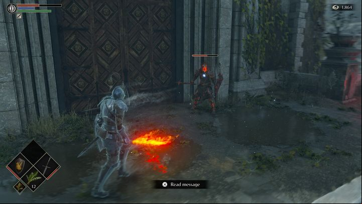 It is monotonous, but the opponent at this stage is very dangerous - Demons Souls Remake: Gates Of Boletaria (1-1) - walkthrough - Boletarian Palace (Region 1) - Demons Souls Remake Guide