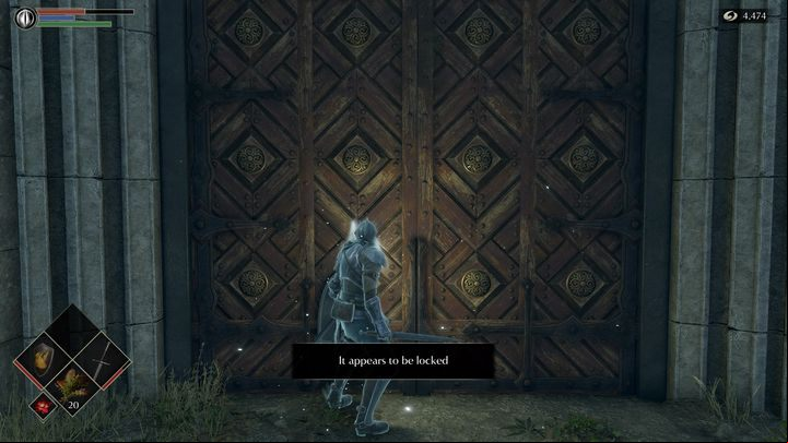 After defeating him, pick up a soul - Demons Souls Remake: Gates Of Boletaria (1-1) - walkthrough - Boletarian Palace (Region 1) - Demons Souls Remake Guide