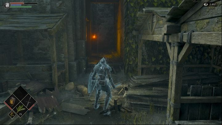 There you will encounter several opponents - Demons Souls Remake: Gates Of Boletaria (1-1) - walkthrough - Boletarian Palace (Region 1) - Demons Souls Remake Guide