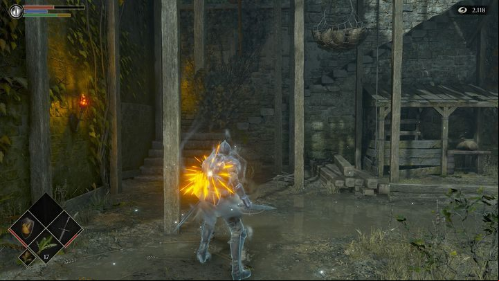 As you climb the stairs to the top, watch out for a few opponents - Demons Souls Remake: Gates Of Boletaria (1-1) - walkthrough - Boletarian Palace (Region 1) - Demons Souls Remake Guide