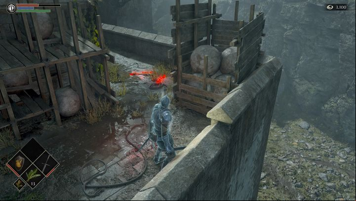 Upstairs, on the right, you'll see fog - Demons Souls Remake: Gates Of Boletaria (1-1) - walkthrough - Boletarian Palace (Region 1) - Demons Souls Remake Guide