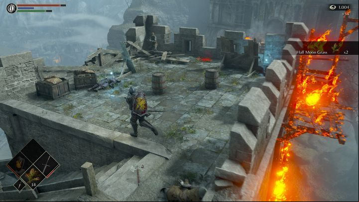 At the top, there are several items to pick up, however, beware of archers - Demons Souls Remake: The Lords Path (1-2) - solution, walkthrough - Boletarian Palace (Region 1) - Demons Souls Remake Guide