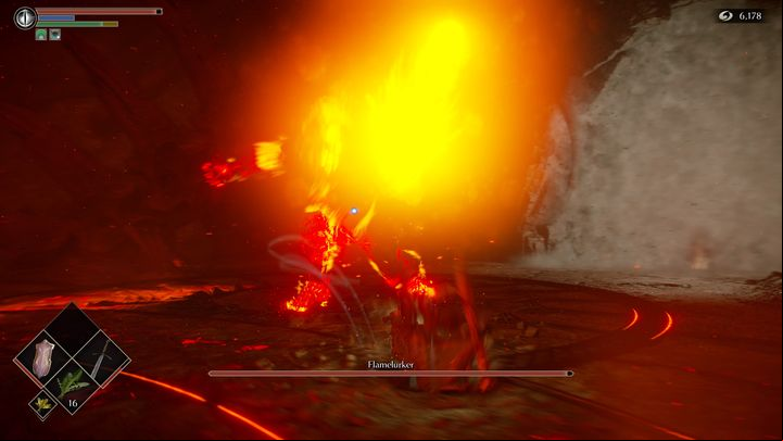 Usually the boss will attack by waving his arms - Demons Souls Remake: Flamelurker - boss, how to defeat? - Demons Souls Remake: Bosses - Demons Souls Remake Guide