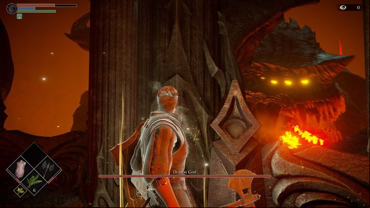 At first, wait until the boss hits the arena - Demons Souls Remake: Dragon God - boss, how to defeat? - Demons Souls Remake: Bosses - Demons Souls Remake Guide
