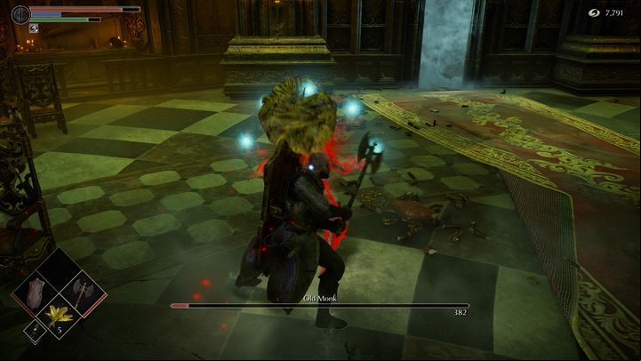 You can also counter his attacks, or perform a backstab to hurt him very badly with a single attack - Demons Souls remake: Old Monk - boss how to defeat? - Demons Souls Remake: Bosses - Demons Souls Remake Guide