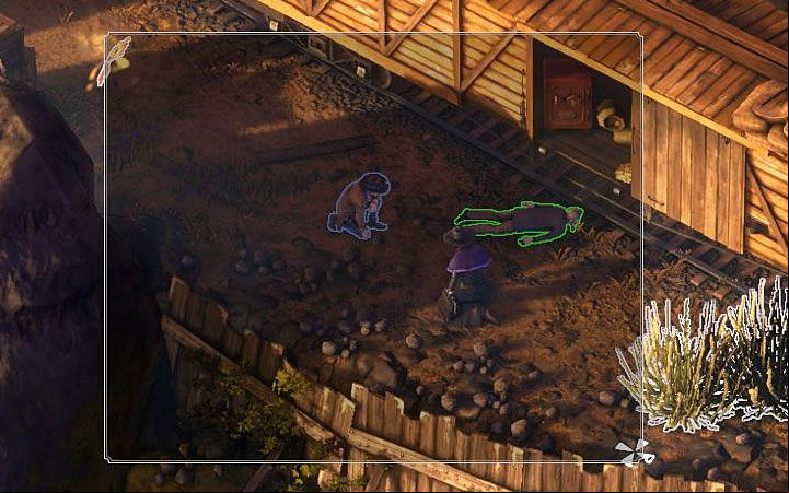 Selecting more than one team member can be useful, for example, if you want to quickly move your heroes to another place on the map - Desperados 3 Guide