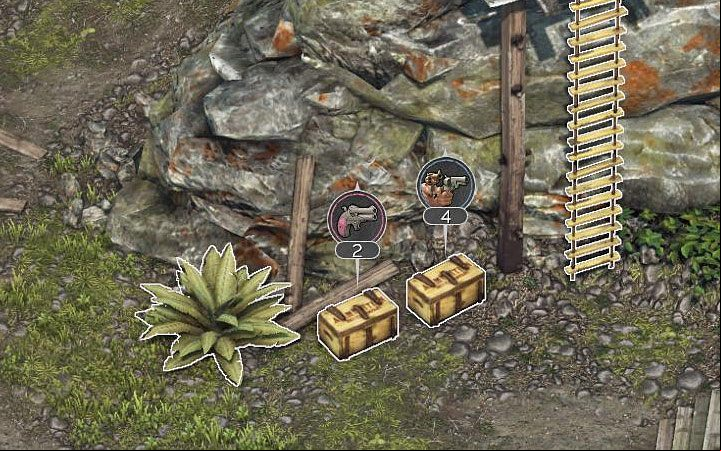 While exploring the map, we advise you to take an interest in all supply crates you may find - Desperados 3: Exploration and sneaking - Basics - Desperados 3 Guide