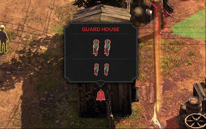 Try to avoid triggering alarms as you play through the game - Desperados 3: Exploration and sneaking - Basics - Desperados 3 Guide