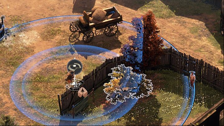Cleaning the entire area at the back of the brothel (M3,7) is completely optional, but again it shouldnt cause you more trouble - Desperados 3: Kill Wild Marge - mission 3, walkthrough - Mission 3 - Troublemakers in Flagstone - Desperados 3 Guide