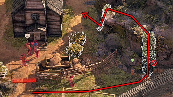 Dont attack the Duke when hes in a public place, or youll get the whole neighborhoods attention - Desperados 3: Kill The Duke and return to the saloon - mission 3, walkthrough - Mission 3 - Troublemakers in Flagstone - Desperados 3 Guide