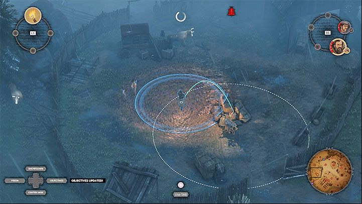 The first Long Coat is in the Cattle Pen, which you ed through in the earlier part of the mission (M5,12) - Desperados 3: Kill Long Coats - mission 5, walkthrough - Mission 5 - The Magnificent Five - Desperados 3 Guide