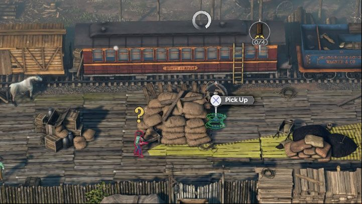 The good news is that Sanchez (M6,13) appeared at the railway platform and you can take control of him from there - Desperados 3: Meet the heroes on the train - mission 6, walkthrough - Mission 6 - The Bridge at Eagle Falls - Desperados 3 Guide