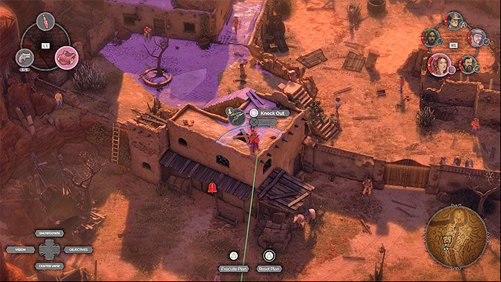 Crossing the left part of the map involves ing through the town, which can be divided into three main parts - Desperados 3: Reach the cemetery gate - mission 16, walkthrough - Mission 16 - The Old and The New - Desperados 3 Guide