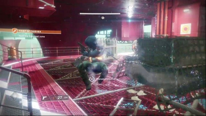 The Dodge skill of the Hunter ensures that the weapon is reloaded and moves your character several metres away - Destiny 2: Dodges - combat - Combat - Destiny 2 Game Guide