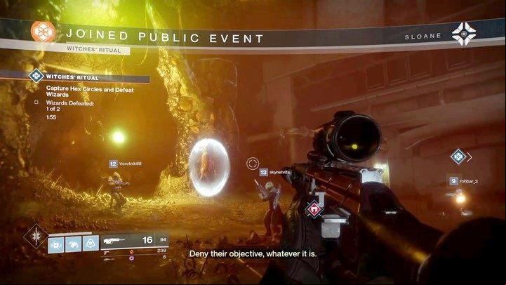 White energy shield - you must perform certain actions to be able to hurt the enemy - Destiny 2: Enemy shields - combat - Combat - Destiny 2 Game Guide