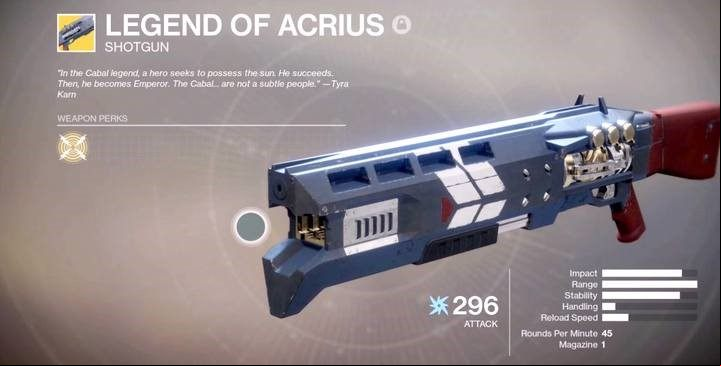 1 - Destiny 2: Legend of Acrius - how to get? - Exotic Weapon Quests - Destiny 2 Game Guide