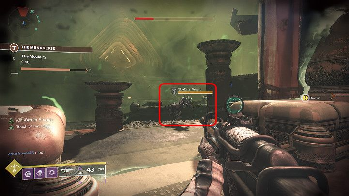 Sky-Eater Wizard opponents will fly around the arena, who have to be eliminated in order to gain Souls - Destiny 2: The Menagerie - game mode - Game modes - Destiny 2 Game Guide