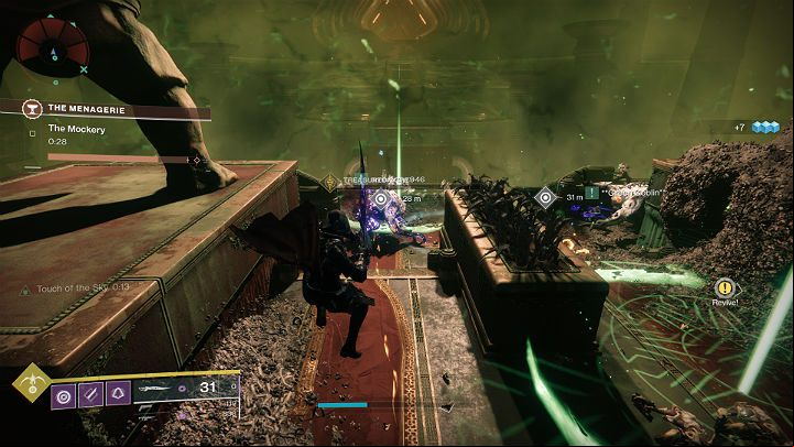 When you deposit the right amount of souls into the altars, then 3 mini-bosses will appear on the arena - Treasured Ogres, one for each altar - Destiny 2: The Menagerie - game mode - Game modes - Destiny 2 Game Guide