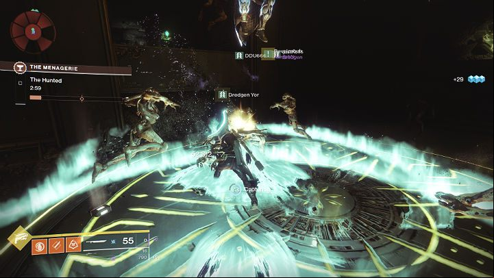 There are 5 different points in the arena: one in the middle and the other four in each corner of the location - Destiny 2: The Menagerie - game mode - Game modes - Destiny 2 Game Guide