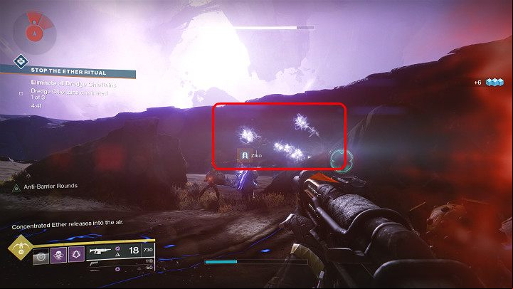 The image above shows a wave of clouds that just flew out of the device. - Destiny 2: Heroic Public Events - Markers and activities - Destiny 2 Game Guide
