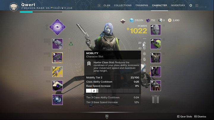 Tier (attribute level) - Destiny 2: Attributes - character development - Levels and character development - Destiny 2 Game Guide