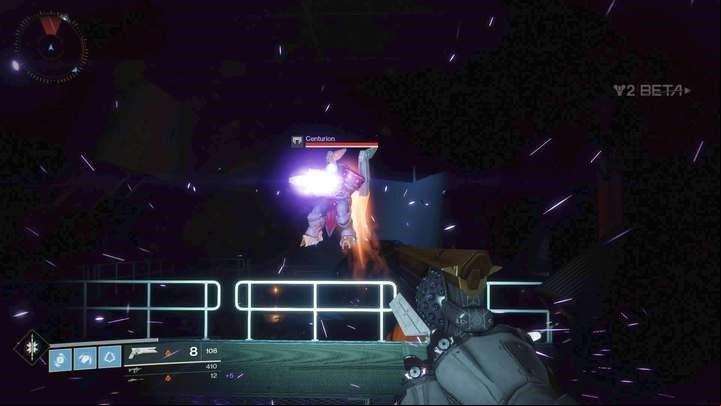 The easiest way to defeat a Centurion is to attack him from above, after he stops levitating in the air. - Destiny 2: Homecoming - The Beginning - Walkthrough - Destiny 2 Game Guide