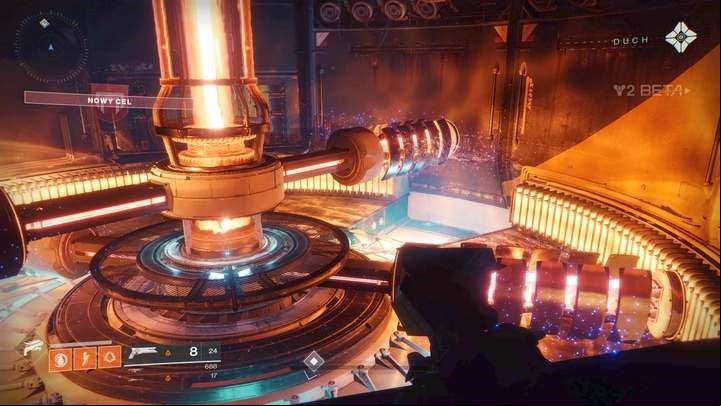 Watch out for parts of the generator spinning around. - Destiny 2: Homecoming - Disable Shield Generators - Walkthrough - Destiny 2 Game Guide