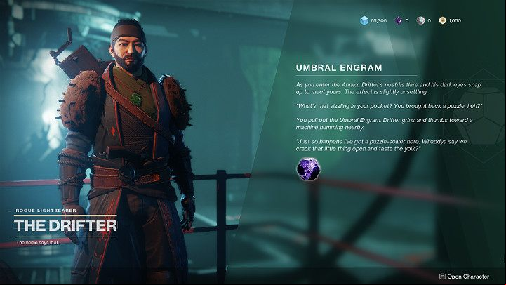 After successfully completing the public event, you can return to The Tower and talk to The Drifter - Destiny 2: Engrams - how to decode? - FAQ - Destiny 2 Game Guide