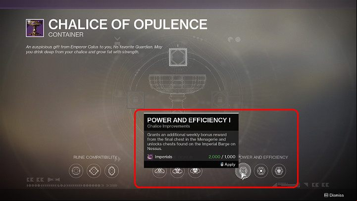 When you complete your first run through The Menagerie and The Invitation quest you will receive some Imperials - Destiny 2: Imperial Chests - how to unlock? - FAQ - Destiny 2 Game Guide