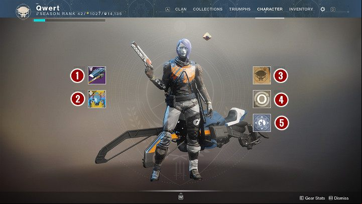 1 - Destiny 2: Inventory screen - Basics - Destiny 2 Game Guide