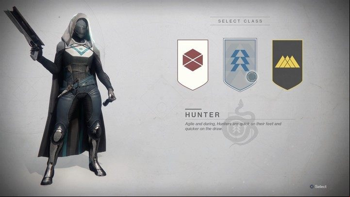 Hunter - one of the character classes in Destiny 2 - Destiny 2: Character classes - Basics - Destiny 2 Game Guide
