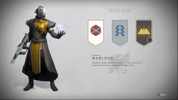 Warlock - one of the character classes in Destiny 2 - Destiny 2: Character classes - Basics - Destiny 2 Game Guide