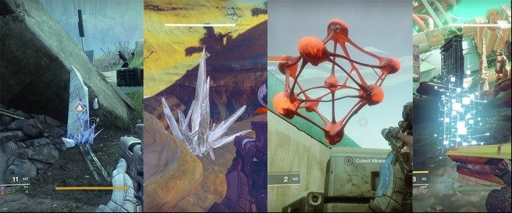 Resources on each planet come in different forms: green and blue (e - Destiny 2: Weapons and armor - how to get? - Equipment - Destiny 2 Game Guide