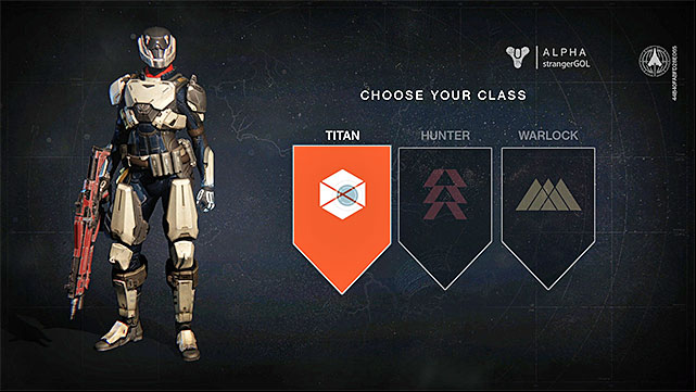 Class selection screen - Character classes | Character creation - Character creation - Destiny Game Guide
