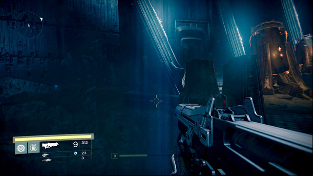 The Ghost is on the pile of rocks next to the hole - Moon | Dead Ghosts - Dead Ghosts - Destiny Game Guide