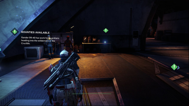 The Ghost on the desk in the Strategy Room. - Tower | Dead Ghosts - Dead Ghosts - Destiny Game Guide