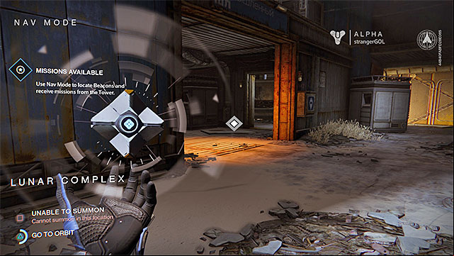 The Ghost can show you the way to the current objective - Planets, moons and stations | Exploration - Exploration - Destiny Game Guide