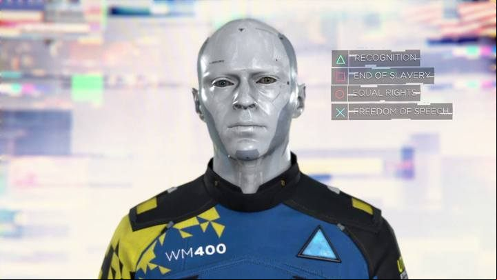 Time for the final scene in this chapter - speech - The Stratford Tower | Marcus | Detroit Become Human Walkthrough - Marcus Walkthrough - Detroit Become Human Guide