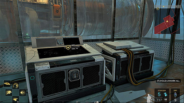 The room with the drill control . - G.A.R.M. - main quest - G.A.R.M. Facility | Quests and maps - Deus Ex: Mankind Divided Game Guide